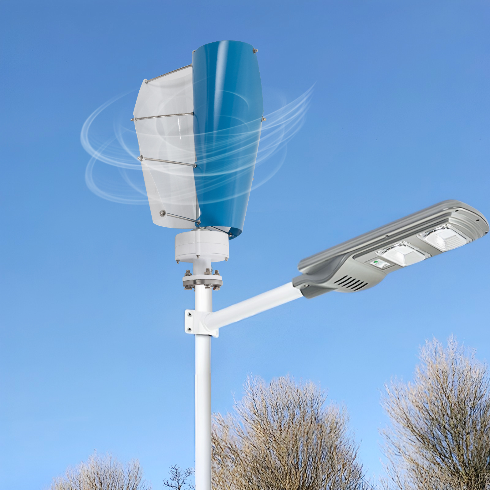 ChicHomey Wind turbine Vertical axis Wind turbines Generator Power generation With controller