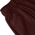 thumbnail image 5 of Women's Casual High-Waisted Wide-Leg Trousers with Smocked Waist and Loose Fit, 5 of 8