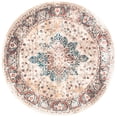 thumbnail image 2 of Safavieh Carlyle Blaine Medallion Area Rug, Ivory/Burgundy, 6'7" x 6'7" Round, 2 of 10