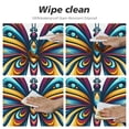 thumbnail image 4 of PIKWEEK  Round Tablecloth,Bright Butterfly Indoor &amp; Outdoor Table Cover for Christmas, Thanksgiving, Event, 4 of 7