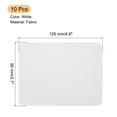 thumbnail image 2 of Parches de tela Uxcell para planchar blancos 4.9"x3.7" para ropa, paquete de 10, 2 of 6