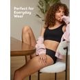 thumbnail image 5 of Fruit of the Loom Women's Seamless Comfy Longline Back Smoothing Bra, 2-Pack, Style FT989, Sizes S to 4X, 5 of 10