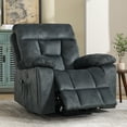 thumbnail image 4 of Bonzy Home Power Lift Recliner Chair with Massage & Heat — Overstuffed Fabric Lift Chair with Hidden Cup Holders & Side Pocket, Gray, 4 of 8