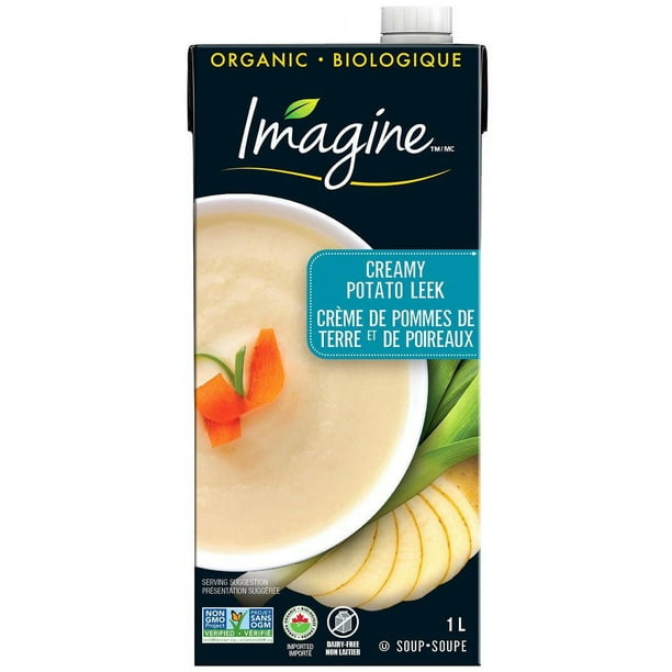 Imagine Soupe crémeuse aux pommes de terre crémeuse biologique - sans gluten 1 L, Organic Soup