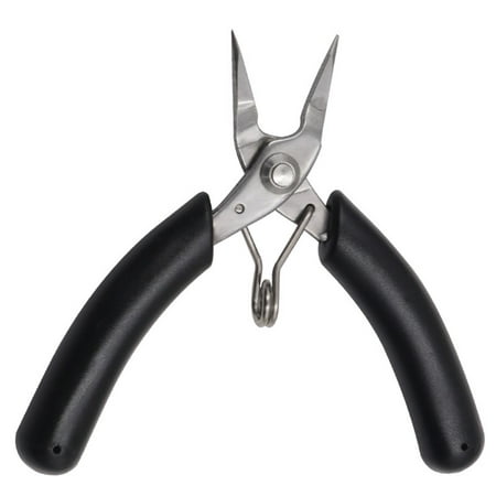

FAIOIN 4 Styels Mini Pliers Needle Nose Diagonal Round Curved Plier PVC Handle Manual Tool 4 Styles Diagonal/for Sharp/Round/Cu