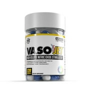 MAN Sports Vasojet - Muscle Pump Supplements - Nitric Oxide Booster - 120 Capsules for 40 Days
