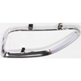 thumbnail image 2 of For Pontiac G6 2005 06 07 08 2009 Grille Driver Side | Lower | Outer | CAPA Certified | Main Upper | Bright Chrome | Plastic | Replacement For GM1200542, GM1200542C | 15221711, 2 of 5