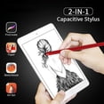 thumbnail image 4 of Stylet 2 en 1 Écran Capacitif Crayon Tactile pour Tablette Téléphone Intelligent Android Noir, 4 of 5