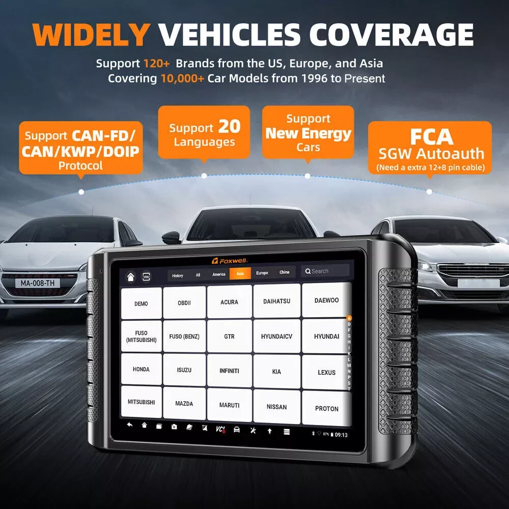 [Second Hand] FOXWELL NT1009 Advanced Car Bi-Directional OBD2 Scan Tool,BM410