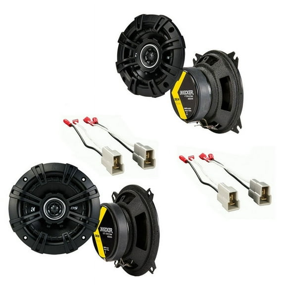 Fits Volkswagen Vanagon 1980-1985 OEM Speaker Upgrade Kicker DSC4 DSC5 Package