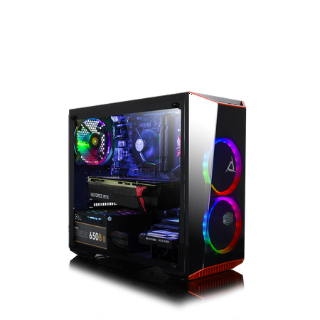 CLX SET GAMING Intel Core i7 9700K, NVIDIA GeForce RTX 2060 6GB GDDR6, 16GB Memory, 2TB HDD + 240GB SSD Storage MS Windows 10