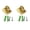 Gold, variant on 2Pcs Large Loop Metal Hook Wall Hooks for Queues Line and Crowd Control Solution Decorative Zincs Alloy Hangers