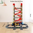 thumbnail image 6 of Kids Car Wheel Track Toy Parking Garage, Parking Adventure Toy Gifts For 3 4 5 6 7 8 9 Years Old Boys Girls Toddler Kids Vehicle Playsets, 6 of 10