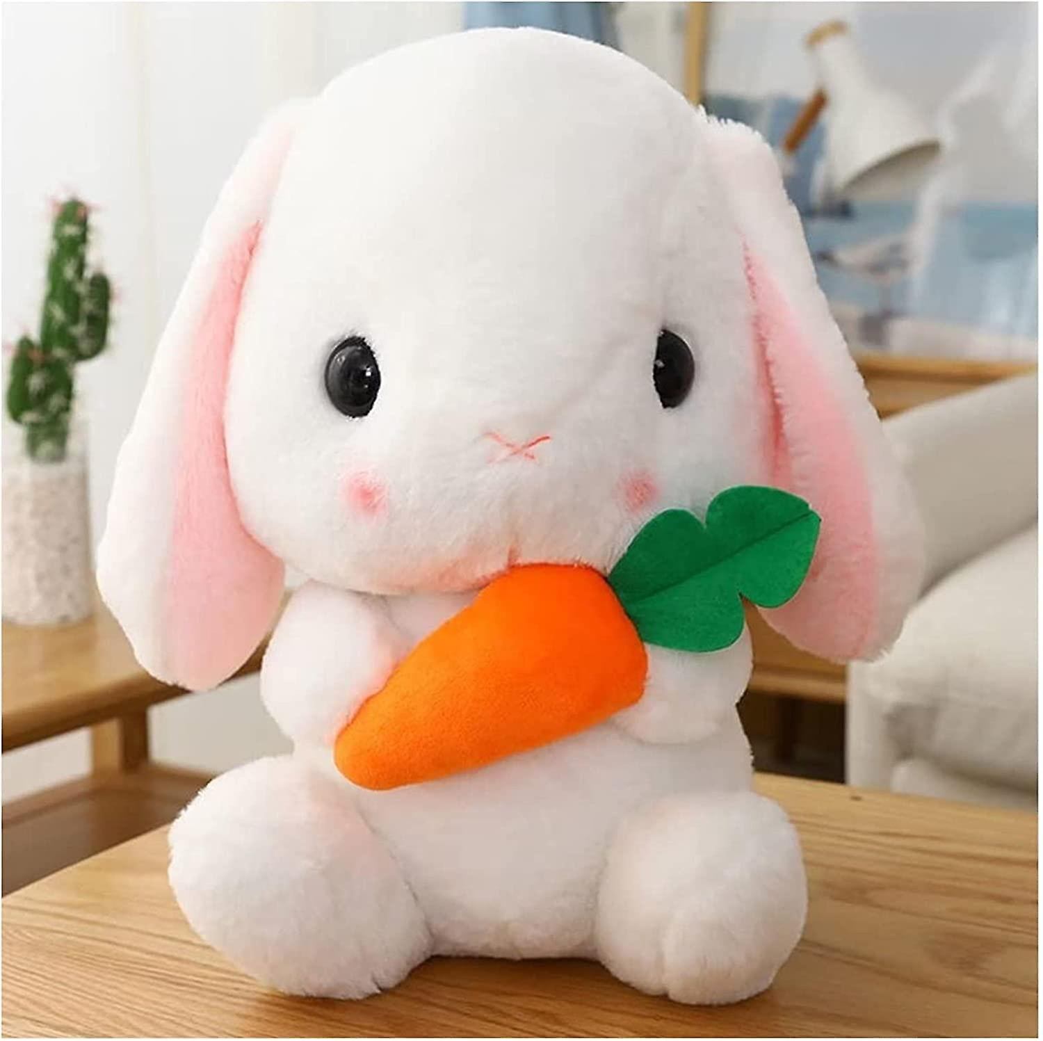 Genérico Peluche De Conejito De 18 Cm – Muñeco De Felpa Coleccionable Con Tarjeta De Felicitación, Ideal Para Decoración De Escritorio, Sofá O Coche, Regalo Para Navidad Y Pascua