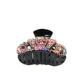 thumbnail image 4 of Garra de cristal del pelo de las mujeres niñas de la moda simple corona de cristal pelo garra pinza de pelo accesorios para el cabello 6 6 Magideal Garra de cristal del pelo de las mujeres, 4 of 6