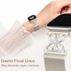 thumbnail image 4 of Magnética Correas para Apple Watch 40mm 41mm 42mm 44mm 45mm 46mm 49mm 38mm series 11 10 9 8 7 6 5 4 3 2 SE Ultra Mujer, Acero Inoxidable Milanese Metal Correa para iWatch, 4 of 22