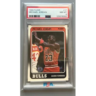Michael Jordan Card 1990-91 SkyBox #41 PSA 9 - Walmart.com