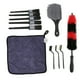 thumbnail image 3 of Kit de herramientas de limpieza de neumáticos para coche, cepillos detallados de coches, toalla de lavado para Interior, Exterior, salpicadero, asiento y ventana, 11 Uds. Jadeshay  A, 3 of 8