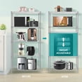 thumbnail image 3 of 5 Tier Wire Shelving Unit, Height Adjustable Wire Shelves, Metal Storage Rack Organizer for Laundry, Kitchen, Bathroom, Pantry, Closet (13.5"D x 29"W x 59"H, Chrome), 3 of 8