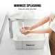 thumbnail image 4 of Lavabo rectangular VEVOR, 48,26 x 37,34 cm, encimera blanca C, 4 of 9