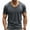 Dark Gray, variant on Men's Big and Tall T-Shirts Casual V Neck Short Sleeve Tee Shirt Summer Basic Soft Fitted Solid Tops