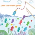 thumbnail image 3 of Juego de pesca de madera Montessori, juguete de aprendizaje, tablero magnético, juguete para niños, regalo para niñas y niños de 3 años, 3 of 5