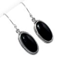 thumbnail image 6 of Black Onyx - Brazil 925 Sterling Silver Pendant Earrings Jewelry Set DGT01033 T-1006, 6 of 7