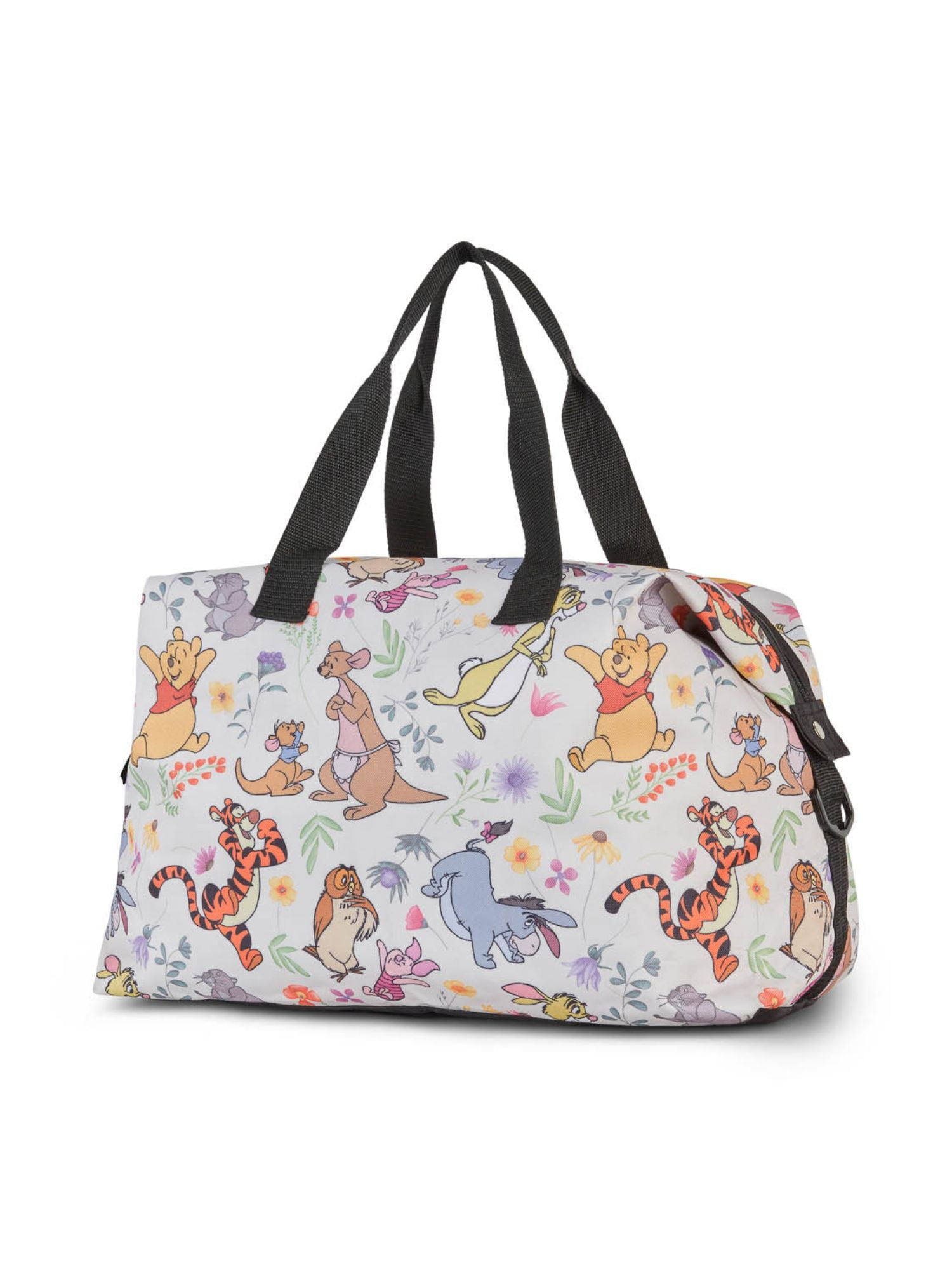 Disney Winnie The Pooh & Friends Duffel Bag Travel Weekender Carry-On