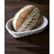 Oval Banneton Proofing Baskets for Sourdough Bread | Oval & Baguette Wicker Cane Brotform Set for Batards