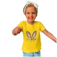 thumbnail image 6 of piuwrlz Easter outfits Short Tops Sleeve Shirts for Girls Boy Printed Round Neck Tops Shirt Undershirts Yellow Size 11 Years, 6 of 6
