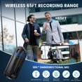 thumbnail image 4 of Wireless Lavalier Microphone for iPhone iPad Android with Charging Case,One Pairing Two Mic for Video Recording Podcast Microphone Live Equipment, 4 of 29