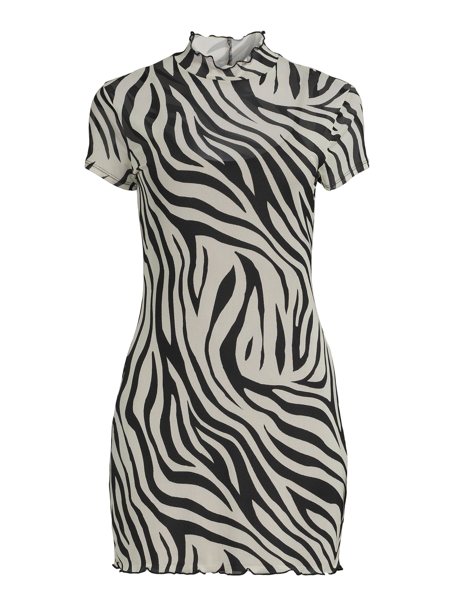Self Esteem Juniors' Mesh Mini Dress and Liner, 2-Piece