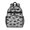 Gray Dinosaurs Camouflage, variant on Gray Dinosaur Skeletons Fossils Pattern Backpack for School,Cute School Bag,Schoolbag with Adjustable Shoulder Straps & Padded Back,15.25"x11.5"x5.25"