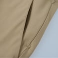 thumbnail image 5 of Gyexs Dress Pants for Men Cotton Elastic Waist Pants for Senior Men Spring Summer Bussiness Casual Trousers with Pockets Beige, Szie L, 5 of 7