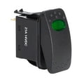 thumbnail image 2 of 12V DC 20A 3-Pin SPST LED On/Off Rocker Switch Kit - GREEN, 2 of 4