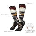 thumbnail image 4 of KLL Retro American Eagle A Print Cool Socks Men's Women's Crew Socks Funny Crazy Novelty Stockings, 4 of 6