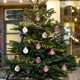 thumbnail image 5 of 24 Bolas Navideñas Colgantes para Fiesta de Navidad, Adornos para Árbol de Navidad, Bolas Navideñas de Plástico, Decoración de Corona de Bolas para Árbol de Navidad., 5 of 6