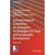 Rilem Bookseries: 3rd International Conference on Innovative Technologies for Clean and Sustainable Development: Itcsd 2020 (Hardcover)