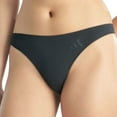 thumbnail image 3 of adidas Tangas mujer, pack de 6 - Sport Active Seamless, tangas, ropa interior, logo, color sólido Negro S (Small), 3 of 5