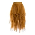 thumbnail image 1 of Gureui Women's Sheer Tutu Skirt Tulle Mesh Layered Midi Skirt, 1 of 8