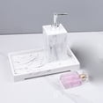 thumbnail image 7 of Decorative Bathroom Vanity Tray Resin Cosmetic Organizer Display Home Decor Bathtub Jewelry Dish Bathtub Serving Tray Holder for home and, 7 of 7