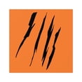 thumbnail image 2 of Effete Feline Claw Marks Scratch Square Stickers, Indoor-Outdoor, 2 of 3