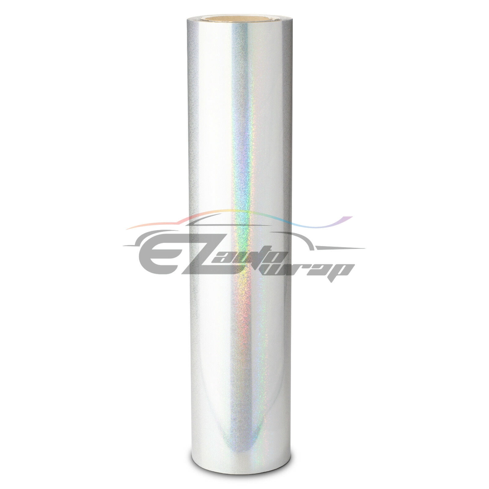 Essmo™ Silver Holographic Glitter Heat Transfer Vinyl HTV TShirt 20" Iron Press SP22 20"x480"