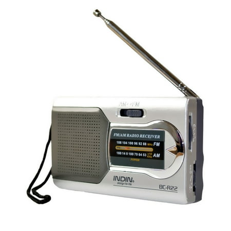 Mini Pocket AM/FM Radio Portable Telescopic Antenna World Receiver ...