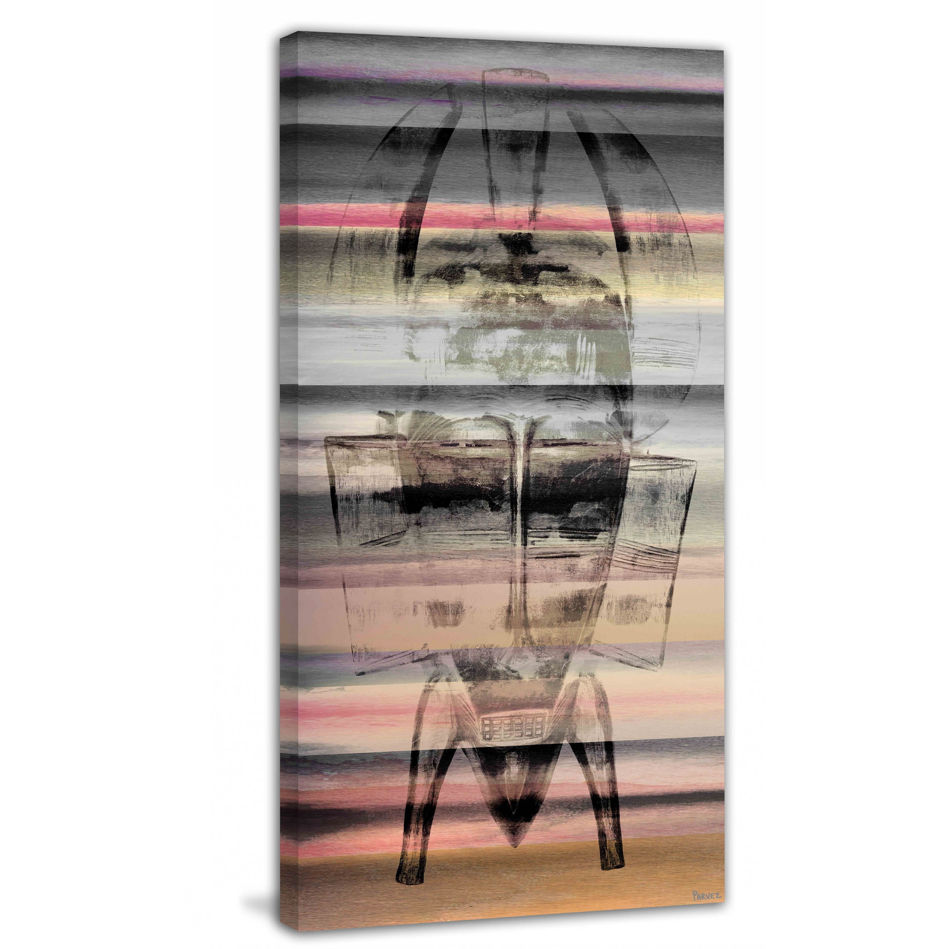Parvez Taj "Ritual Mask" Print on Canvas