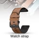 thumbnail image 1 of Gwong Electrónica Reloj banda Reemplazo de liberación rápida 22 / 26mm Correa de pulsera de cuero sintética para Garmin 5/6 / 5x / 6x / 945, 1 of 6