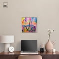 thumbnail image 3 of Vibrant Visions of NYC Canvas Graffiti Art by Art Remedy, Silver Frame, 16" x 16", 3 of 7