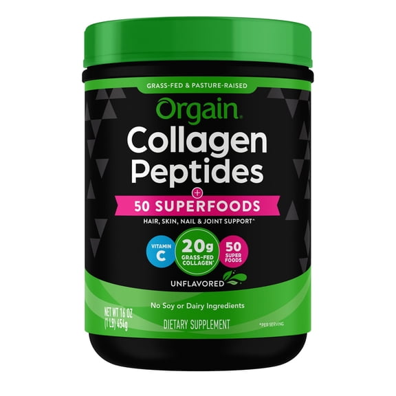 Orgain ® Collagen Peptides 50 Superfoods Powder - Unflavored