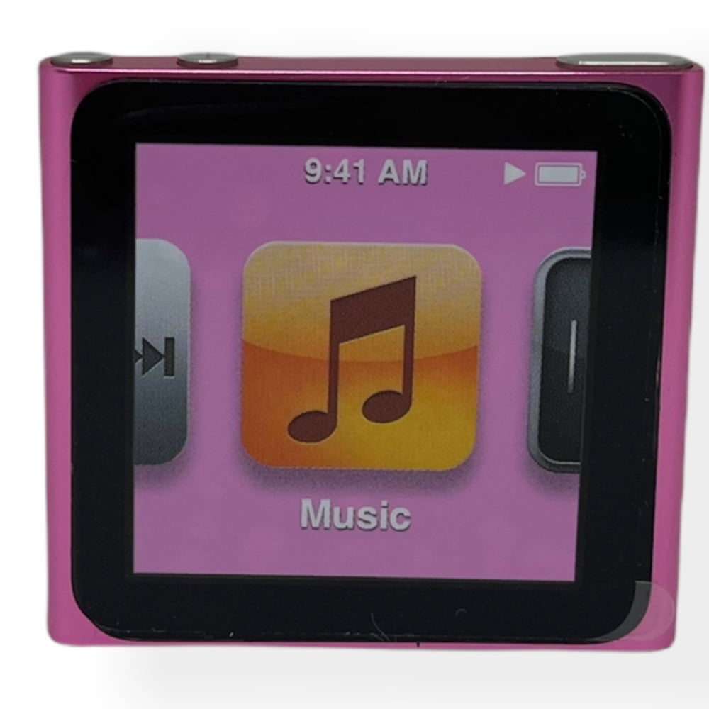 beholder koncert astronomi iPod Nano 6th Gen 8GB Pink , MP3 Player, Excellent - Walmart.com