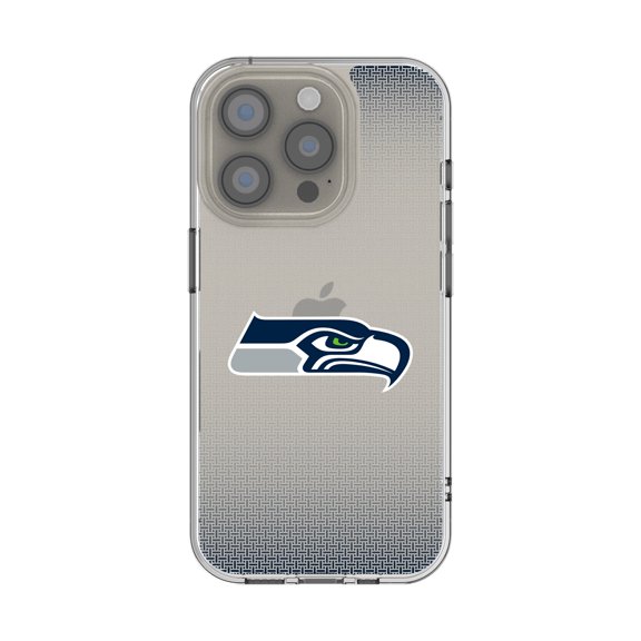 Seattle Seahawks Linen Logo iPhone Clear Case
